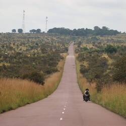 Die Landschaft bleibt auch heute spektakulär...
