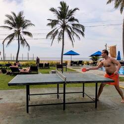TT🏓 "Training" mit Flo (sollte sich noch auszahlen, paar Tage später beim Vereinspokal 🤪)
