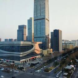 View from hotel room