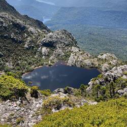 Bergsee über Bergsee