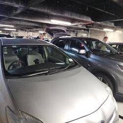 Ship was fully booked with cars