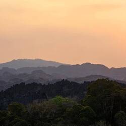 ... inkl. Sonnenuntergang.