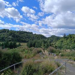 Zimmeraussicht in der Lodge...
