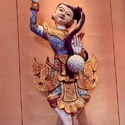 Wonderful artwork throughout this magnificent old building, a former Chinese Portugese residence.