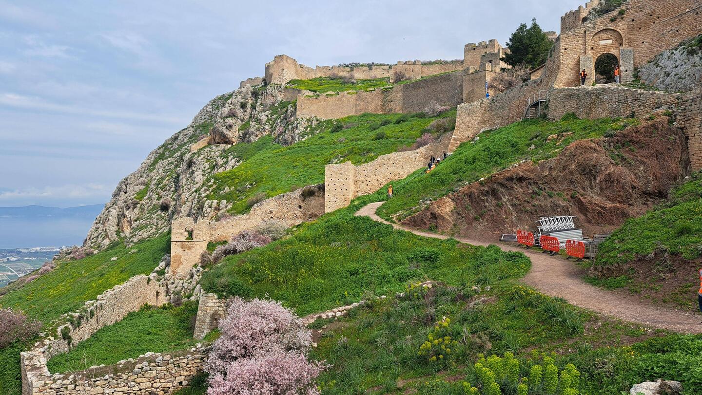 Festung Akrokorinth Eingang