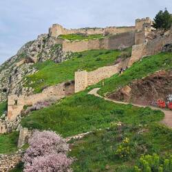 Festung Akrokorinth Eingang