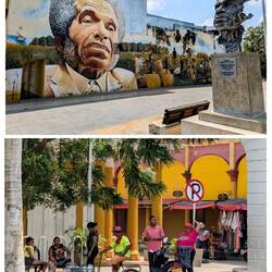 Teilweise, wir waren froh wieder aus dieser Stadt zu sein. Dreck und einige Besoffene