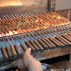 Lecker Fleischspieße