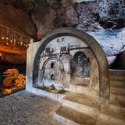 Frisches Wasser direkt aus dem Berg