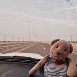 Autobahn Richtung Meer