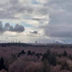 Das ist der Blick in Richtung Nordseekanal.