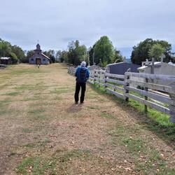 Friedhof und Kirche