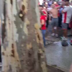 Huracánfans vorem Spiel