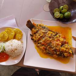 Leckerer Fisch in der Markthalle