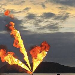 Cenang Beach / Fire Show