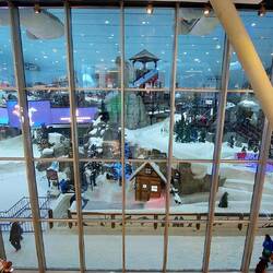 Eine Skihalle in einer der vielen Shoppingcenter