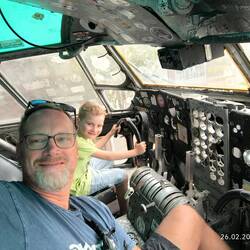 Und soo könnten wir auch Mal ins Cockpit