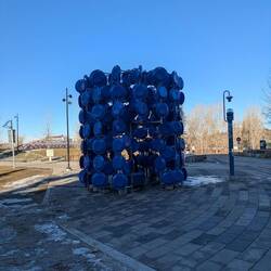 Schneerutscherl-Baum in Calgary