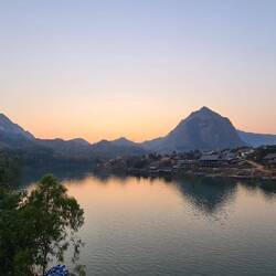 Ankunft in Nong Khiaw