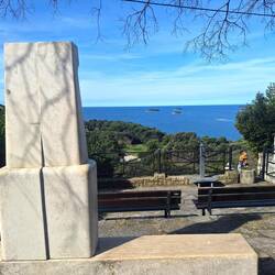 Toller Blick über die Bucht