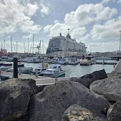 Im Hafen von Puerto del Rosario