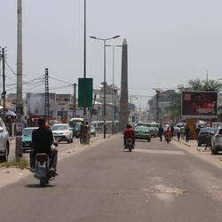...bis ins Stadtzentrum gibt es keinen Stau