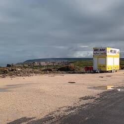 Die "Letzte Bratwurst vor Amerika " öffnet erst am 17.3. wieder😢
