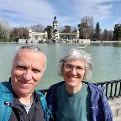 El parque del buen retiro.