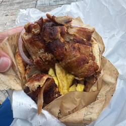 Pork Pita vom Stavropoulos