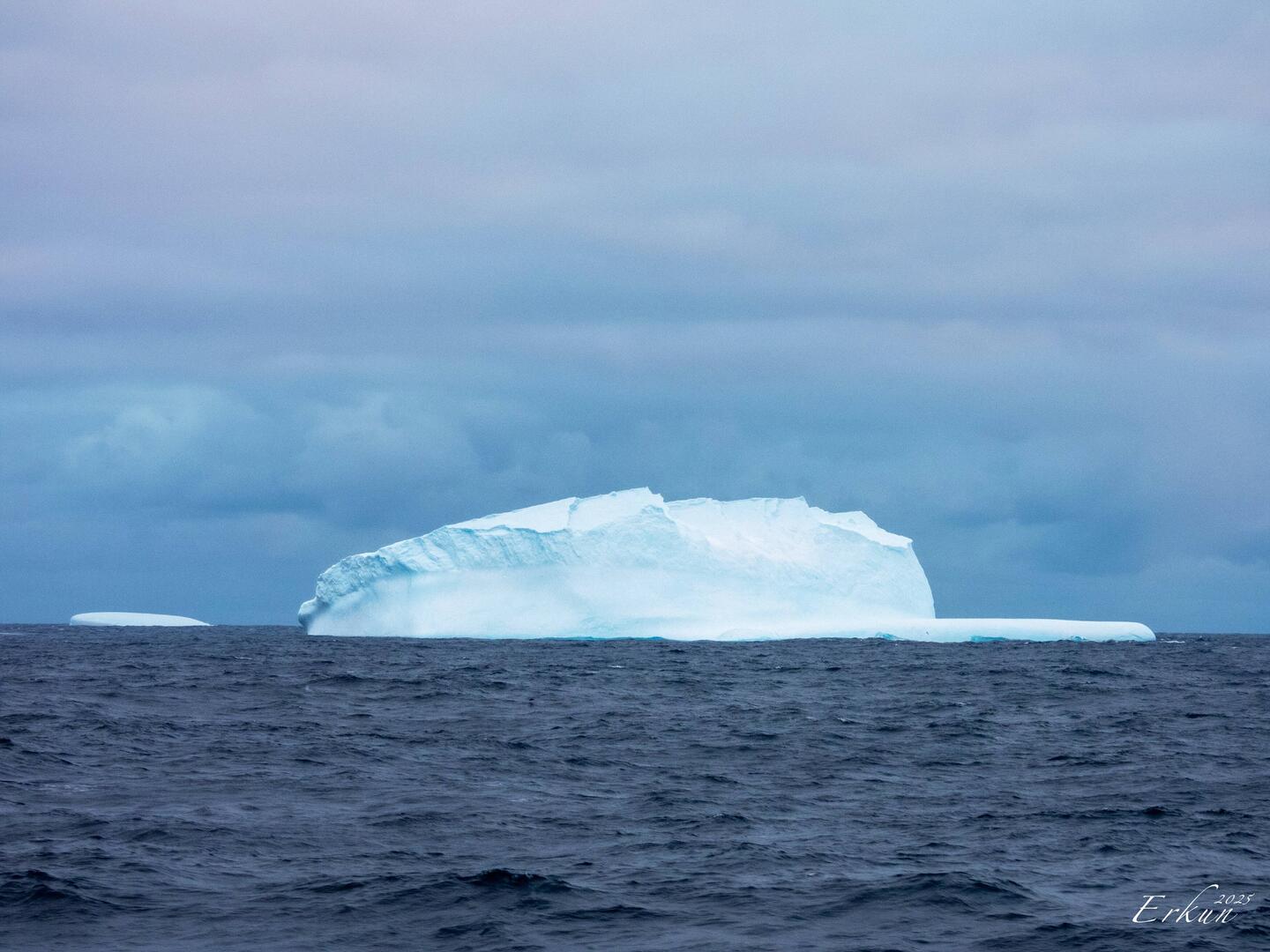 First iceberg of our expedition — Scotia Sea.