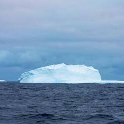 First iceberg of our expedition — Scotia Sea.