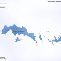 Illegal fishing in the sub-Antarctic ... the screenshot is from yesterday.