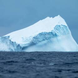 First iceberg of our expedition — Scotia Sea.