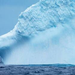 First iceberg of our expedition — Scotia Sea.