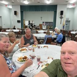 Fish fry at St. Thomas by the Sea Catholic Church