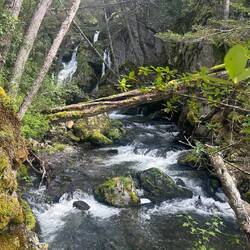 Waterfall near Pingo River