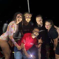 After the Night Dive 🤿😄