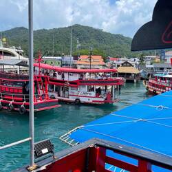 Uussicht vom Oberdeck ufem Boot bevor mer zum Tauchspot losfahred ⛴️🤿☺️