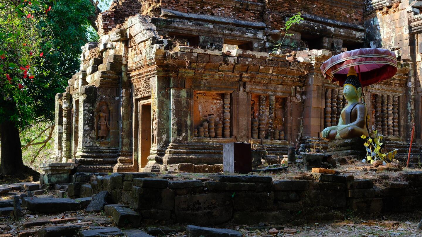 Der Tempel von Wat Phou