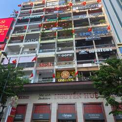 Apartment of coffee shops.