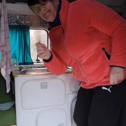 Chefköchin bei der Arbeit