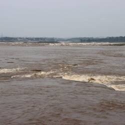 Der Blick auf die Stromschnellen...