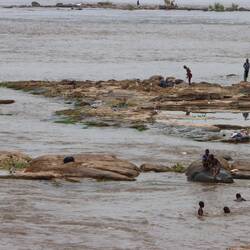 ...geht es zum Kongo-Fluss