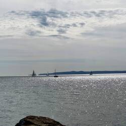 das südliche Ende der Strandpromenade von Roses