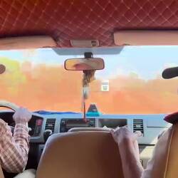 Der Weg zu unsere Lodge