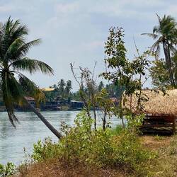 Fahrradweg auf ehemaliger Bahnlinie