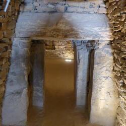 Entrance to burial chamber