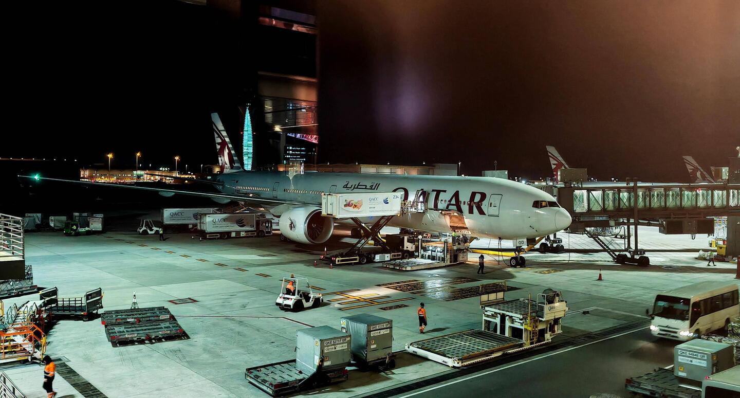 Mit großen Boing 787 Dreamliner Maschinen (9 Plätze pro Sitzreihe) waren auch wir unterwegs...✈️