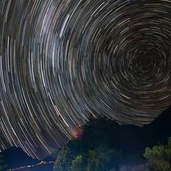 Startrails Cederberge