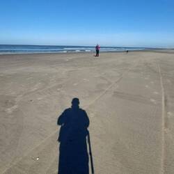 Kaum jemand unterwegs.